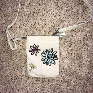 Coach cross body bumble bee bag